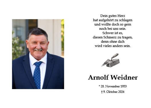 Arnolf Weidner