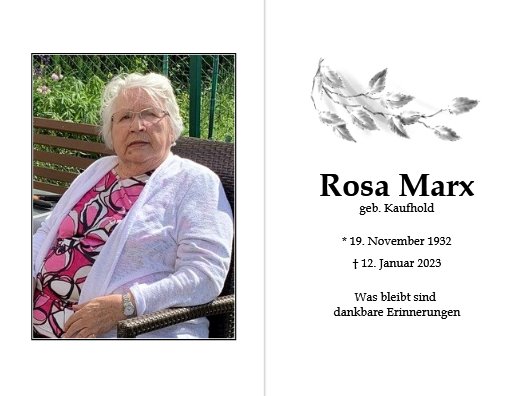 Rosa Marx