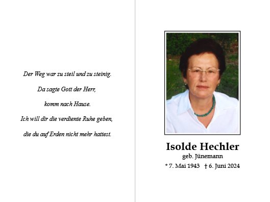 Isolde Hechler