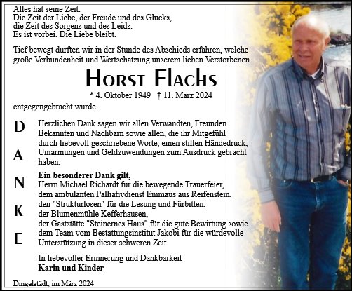 Horst Flachs