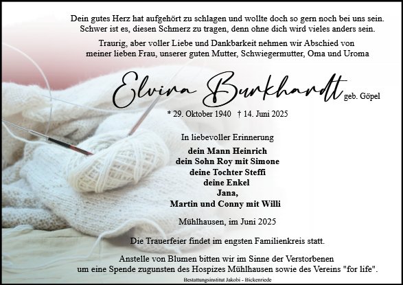 Elvira Burkhardt