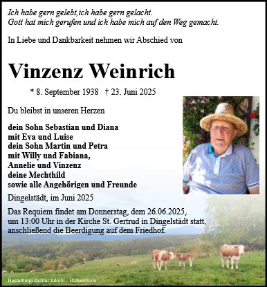 Vinzenz Weinrich