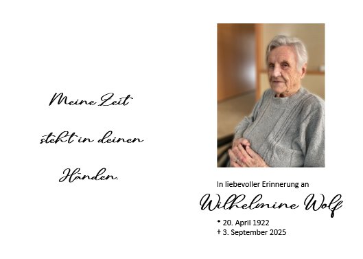 Wilhelmine Wolf