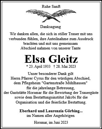 Elsa Gleitz