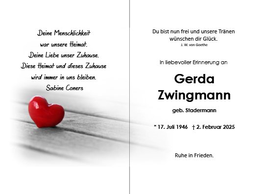 Gerda Zwingmann