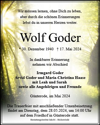 Wolf Hans Goder