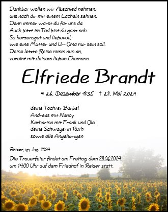 Elfriede Brandt