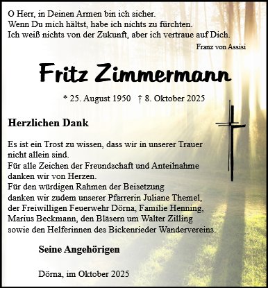 Fritz Zimmermann
