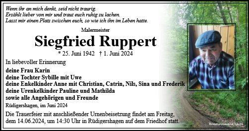 Siegfried Ruppert