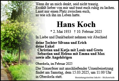 Hans Koch