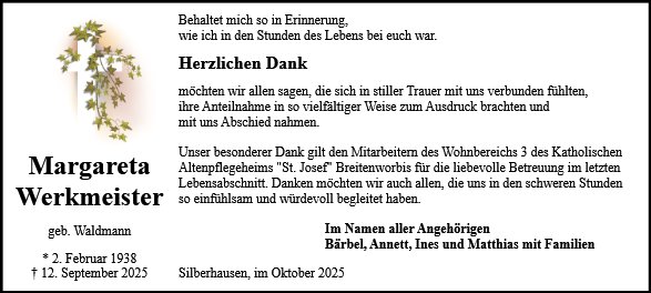 Margareta Werkmeister