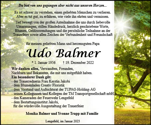 Udo Balmer