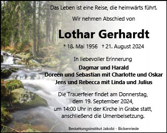 Lothar Gerhardt