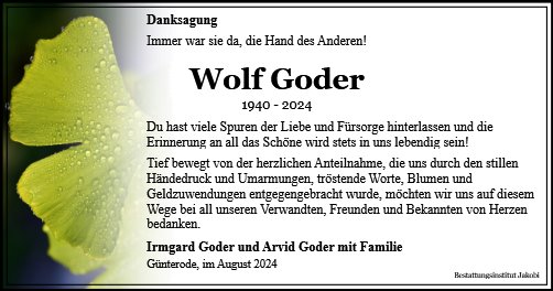 Wolf Hans Goder