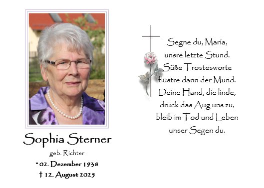 Sophia Sterner