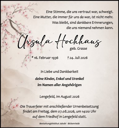 Ursula Hochhaus
