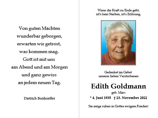 Edith Goldmann
