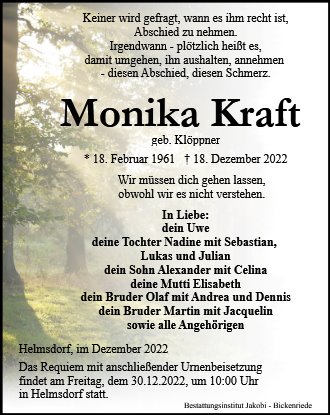 Monika Kraft