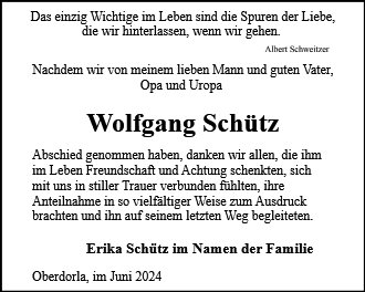 Wolfgang Schütz