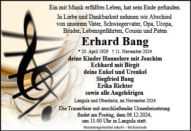 Erhard Bang