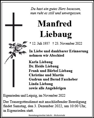 Manfred Liebaug