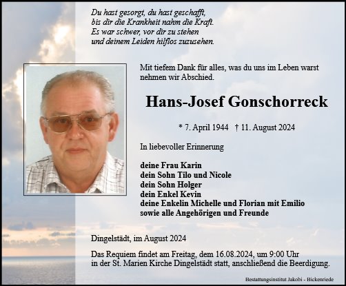 Hans-Josef Gonschorreck