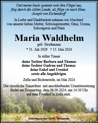 Maria Waldhelm