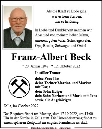 Franz-Albert Beck