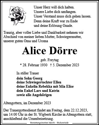 Alice Dörre