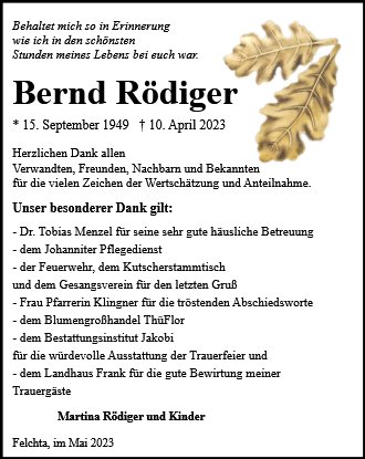 Bernd Rödiger