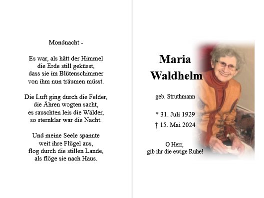 Maria Waldhelm