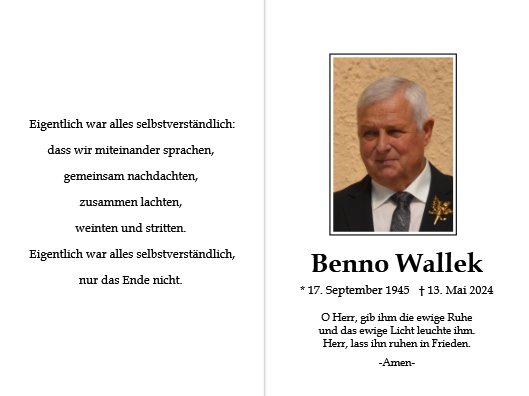 Benno Wallek