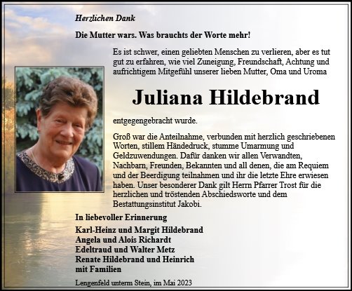 Juliana Hildebrand