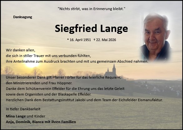Siegfried Lange