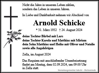 Arnold Schicke