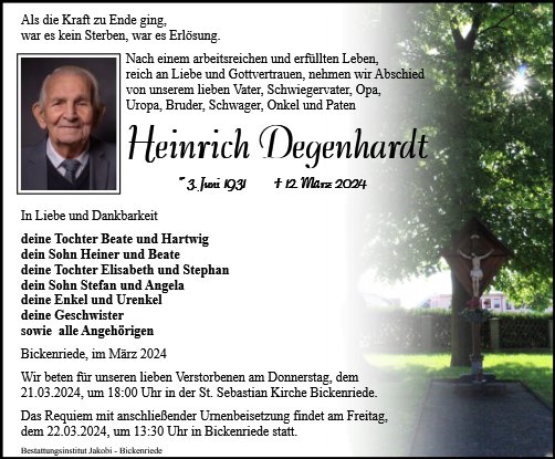 Heinrich Degenhardt