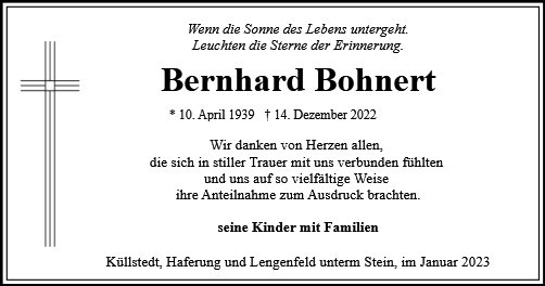 Bernhard Bohnert