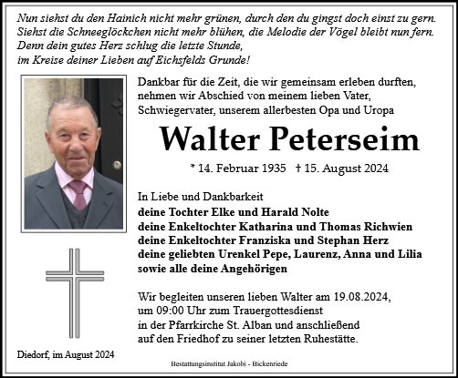 Walter Peterseim