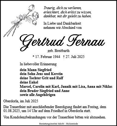 Gertrud Fernau