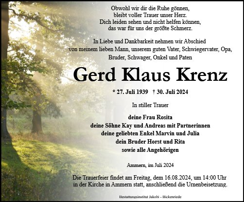 Gerd Klaus Krenz