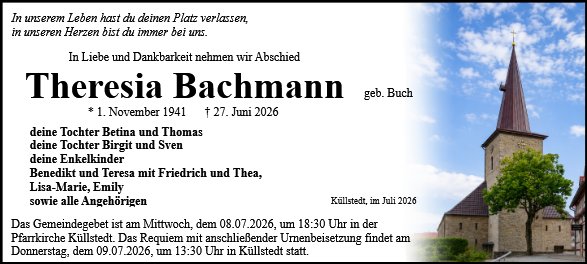 Theresia Bachmann