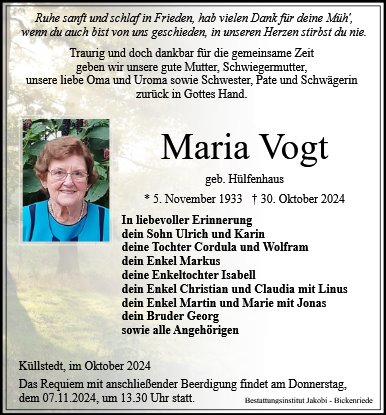 Maria Vogt