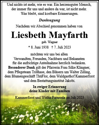 Liesbeth Mayfarth