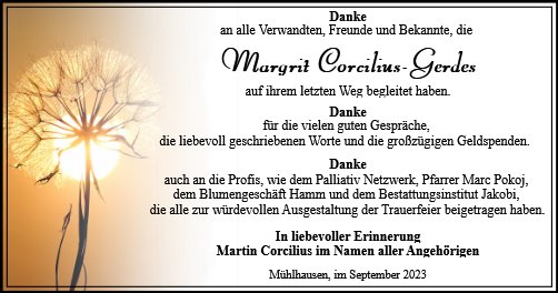 Margrit Corcilius-Gerdes