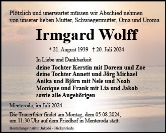 Irmgard Wolff