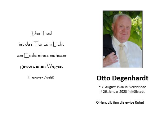 Otto Degenhardt