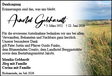 Arnold Gebhardt