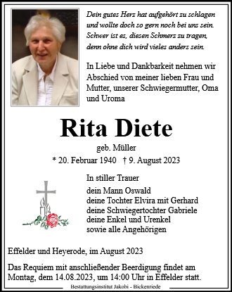 Rita Diete
