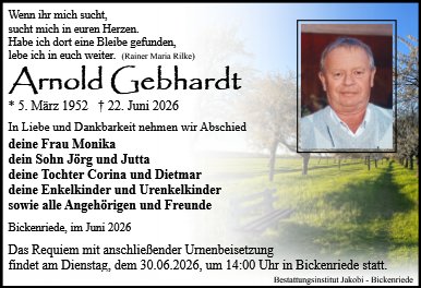 Arnold Gebhardt