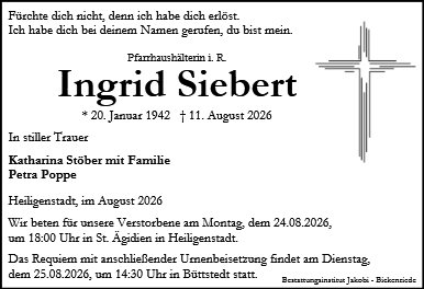 Ingrid Siebert